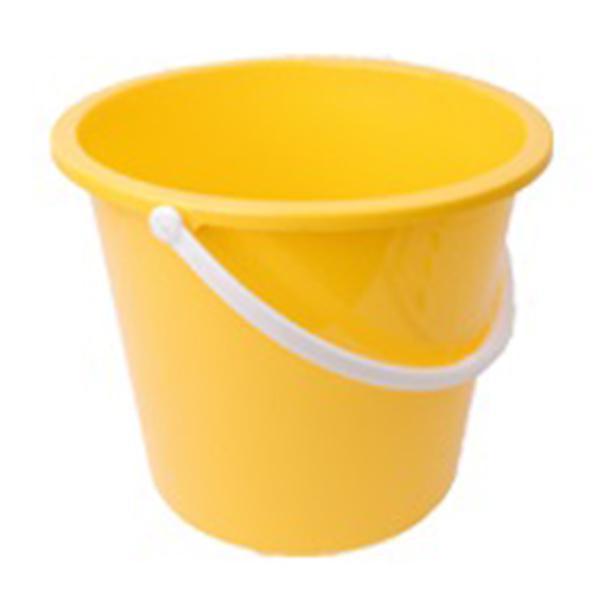 Plastic-Bucket-Yellow-10Ltr